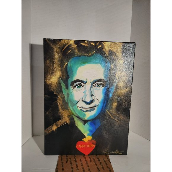 Robin Williams Art Carpe Diem Ms Doubtfire William K Stidham Print signed 1/950 - Picture 1 of 7